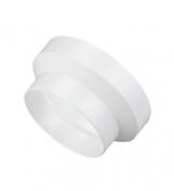 Duka Reduktion �100-125mm - Hvid plast