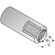 Lindab lyddmper 100mm x 300mm lang