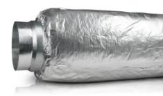 Flex lyddæmper 160 x 1200 mm ventilation SLF, 25 mm isolering