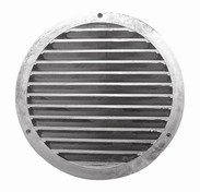 Lindab udluftningsrist 125mm til vægmontering