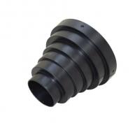 Duka adaptor til taghætter Ø160/150/130-125/110/100/75 mm