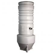 Grundfos brønd med pumpe type SEG.40.12 med skæresystem for sort spildevand, ø600-2000 mm