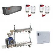 Salus 24 volt trådløs gulvvarmepakke 7 kredse Salus 24 volt trådløs gulvvarmepakke 7 kredse