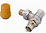 Danfoss RA-UR ventil til 2-strengs anlæg vinkeløb. 3/8"