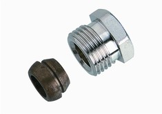 Danfoss klemfitting stål og kobberrør - 3/8 Ø12 mm"