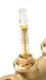 Wavin Flowmeter f/Tempower fordelerr.0-8 l/min.