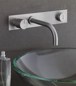 Vola 4113-40 Indbygningsblander - Rustfrit stål