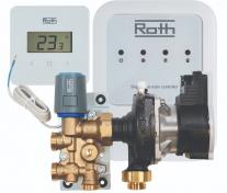 Roth minishunt 1-2 kredse med trdls rumtermostat med display