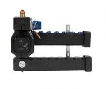 Wavin gulvvarmemidishunt 6 kredse isoleret UPM3 Hybrid 15-70