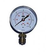 1/2" x 80 mm Manometer 6 bar