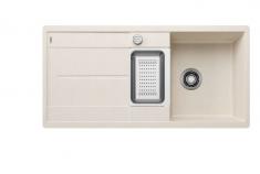 Blanco Metra 6 S-F MX k�kkenvask i silgranit - Soft-white