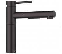 Blanco Alta-S II k�kkenarmatur m/udtr�k - Sort
