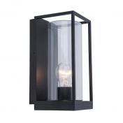 Lutec Tradition Flair 2 udendrslampe til vg - Mat sort