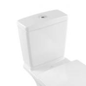 Villeroy & Boch O.Novo cisterne m/Ceramic+ m/vandtilførsel fra sider eller bagfra, Hvid
