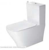 Duravit DuraStyle toilet 72cm, WonderGliss kun skål