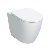 Geberit iCon back-to-wall gulvstende toilet inkl. sde - Mat hvid