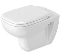 Duravit D-code rimless væghængt toilet