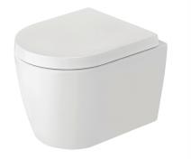 Duravit ME by Starck Compact Rimless væghængt toilet m/HygieneGlaze Plus - Mat hvid