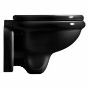 Lavabo Retro v&aelig;gh&aelig;ngt toilet u/s&aelig;de - Blank sort