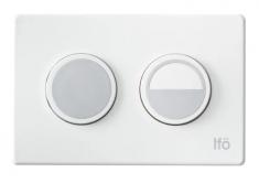 Ifö Sign pneumatisk skylleknap med enkelt skyl uden Fresh WC