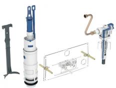 Geberit ombygningss�t til dobbeltskyl, til indbygningscisterne type 10.800