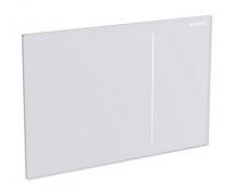 Geberit Sigma 70 betjeningsplade - Hvid glas