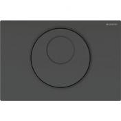 Geberit Sigma 10 betjeningsplade - Sort/mat sort