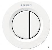 Geberit Omega01 Remote trykknap til mur - Hvid