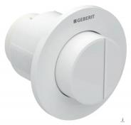 Geberit Omega10 Remote trykknap fremstende til mur - Hvid/krom