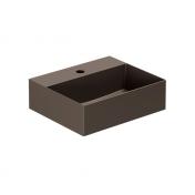 Lavabo Elegance SQ 42 h�ndvask t/v�g eller m�bel - Uden overl�b - Cocoa