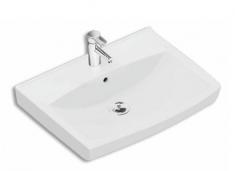 Ifö Spira 57 håndvask lige t/væg - Uden hanehul - Uden overløb - Ifö Clean