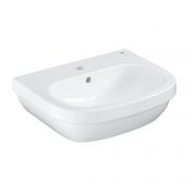 Grohe Euro 55 håndvask t/væg - 1 hanehul - Pureguard