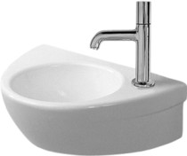 Duravit Starck 2 38 håndvask t/væg - Med/uden hanehul