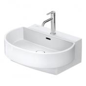 Duravit Balcoon 60 h�ndvask t/v�g - 1 hanehul - DuraShield - Hvid