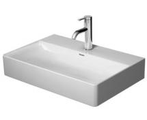 Duravit DuraSquare 60 Compact håndvask t/væg eller møbel - Uden hanehul - Uden overløb - Wondergliss