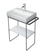 Duravit DuraSquare 60 Compact stativ til hndvask - Gulvstende - Krom