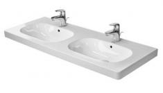 Duravit D-Code 120 dobbelhndvask t/vg eller mbel