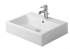 Duravit Vero 60 fristende bowlevask - 1 hanehul - Wondergliss