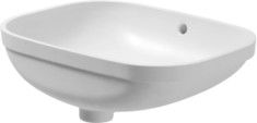 Duravit D-Code 49 hndvask t/underlimning - Uden hanehul