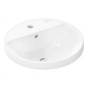 hansgrohe Xuniva S rund h�ndvask t/nedf�ldning - 1 hanehul