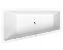 Duravit No.1 asymmetrisk badekar til indmuring 1700 x 1000 mm