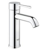 Grohe Essence New håndvaskarmatur m/push open bundventil og koldstart - Krom