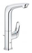 Grohe Eurostyle etgrebshndvaskbatteri m/svingtud - Krom