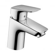 hansgrohe Logis hndvaskarmatur 70 m/CoolStart og lft-op bundventil - Krom