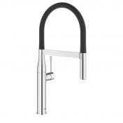 Grohe Essence New kkkenarmatur m/profi-bruser - Krom