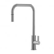 Lavabo Alkymist 588 RS Square k�kkenarmatur m/udtr�k - Rustfrit st�l
