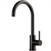 Lavabo Kubus 140 RS Round kkkenarmatur - Mat sort