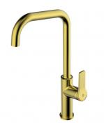Gustavsberg Epic kkkenarmatur m/hj tud - Brstet messing