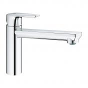 Grohe Start Edge M kkkenarmatur m/svingtud - Krom