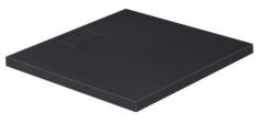 Duravit Stonetto brusekar 900x900mm - Antracit
